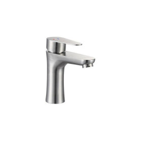 Mitigeur Lavabo Onabi en Inox Brossé - EDOUARD ROUSSEAU