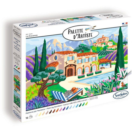 Palette de Peinture Acrylique La Provence - SENTOSPHERE