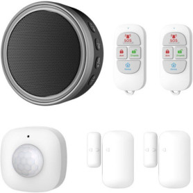 Kit Alarme KYF M30 avec Sirène Intégrée 90dB et Télécommandes