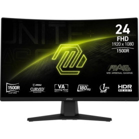 Écran PC Gamer Incurvé MSI 24'' FHD 180Hz - MAG242C