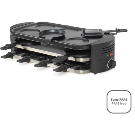 Appareil à Raclette Multifonction 8 Personnes - LIVOO