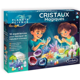 Coffret Cristaux Magiques - 10 Expériences Scientifiques