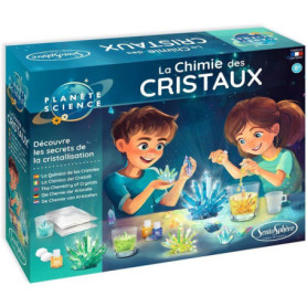 Coffret La Chimie des Cristaux - Créez vos propres cristaux colorés