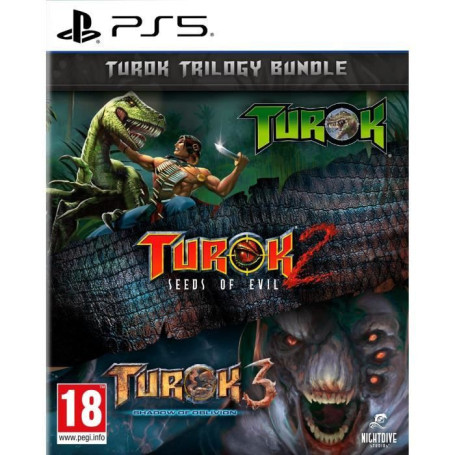Turok Trilogy Bundle - Jeu PS5 avec aventures palpitantes