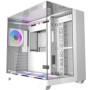Boîtier PC Darkflash TH285 Blanc avec A-RGB et Verre Trempé