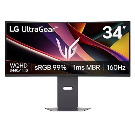 Ecran PC Gamer LG UltraGear 34'' 160Hz Dalle VA