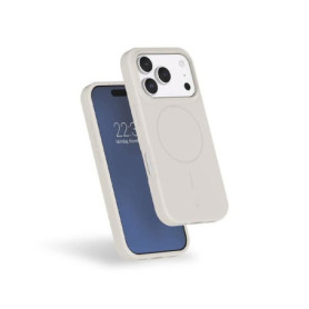 Coque MagSafe Silicone Renforcée pour iPhone 17 Pro - Blanc