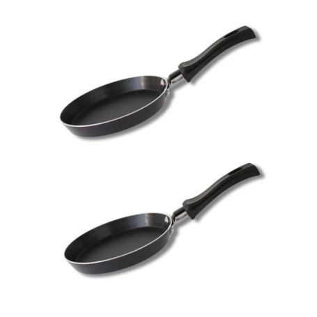 Ensemble de 2 mini poêles à crêpe ELO Jewel de Luxe - Ø 14 cm