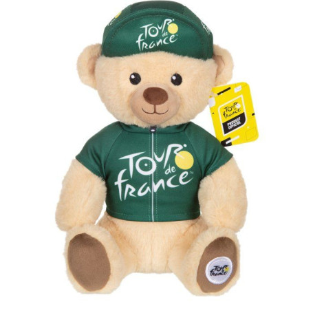 Peluche Ours Sprinteur Tour de France 24 cm - GIPSY TOYS