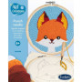 Kit de Broderie Aiguille Magique Renard - Initiation au Punch Needle