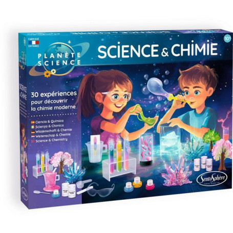 Kit Scientifique Sentosphere - 30 Expériences Amusantes pour Enfants
