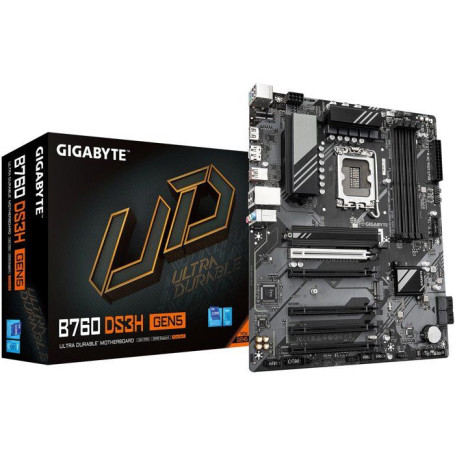 Carte Mère GIGABYTE B760 DS3H GEN5 ATX - Performances Optimisées