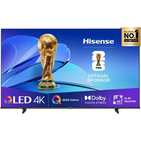 Téléviseur QLED Hisense 50E7Q 4K UHD 50" - Connecté et Idéal pour le Gaming