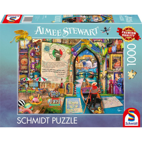 Puzzle Souvenirs de Venise - 1000 pièces par Schmidt Spiele