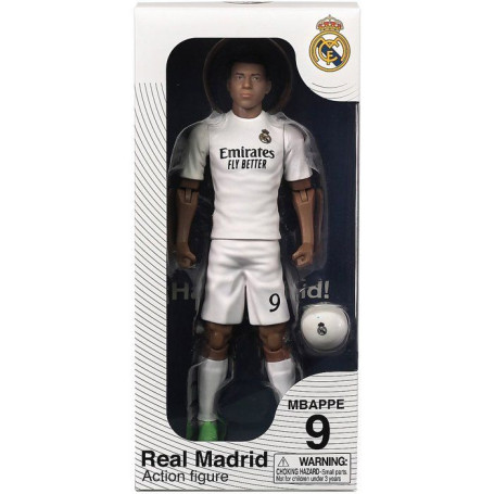 Figurine articulée Mbappé - Real Madrid - 20 cm