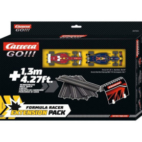 Kit d'Extension Circuit Carrera GO!!! avec 2 Voitures F1 - Échelle 1:43