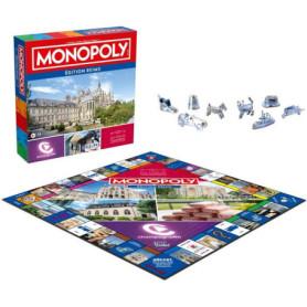 Monopoly Reims - Jeu de société captivant pour toute la famille