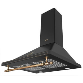 Hotte Murale Rétro AMICA OKC6212RA - Élégance et Performance en Noir