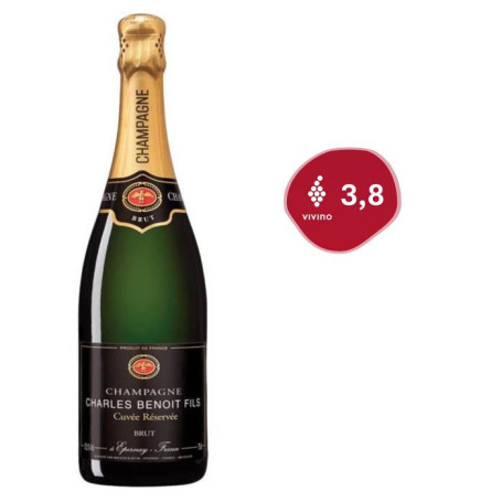 Champagne Charles Benoit & Fils Brut 75cl - Élégance et Raffinement