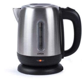 Bouilloire Électrique LIVOO DOD182 - 1,2 L, 1630 W, Socle 360° - Gris