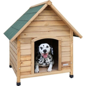 Niche pour chien KERBL - Résistante aux intempéries 85 x 73 x 80 cm
