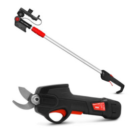 Sécateur Électrique Rechargeable ELEM avec Perche Télescopique 7.2V