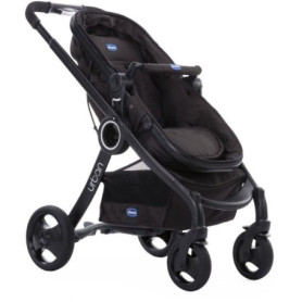 Poussette Chicco Urban Plus - Noir, Assise Réversible et Pliable