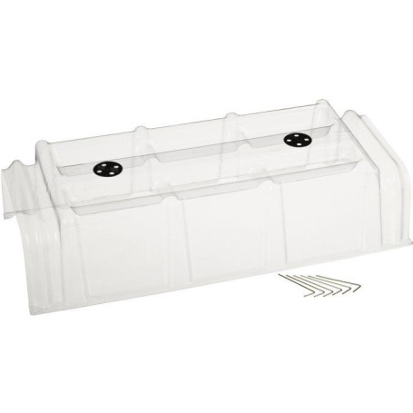 Tunnel de Forçage Modulaire NATURE avec Aérateurs - 86 x 40 x 22 cm