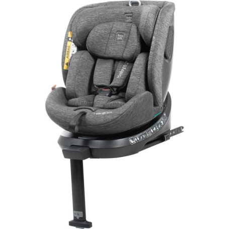 Siège Auto Pivotant BABYAUTO CORE I-Size pour Enfants de 40 à 150 cm - Gris