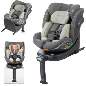 Siège Auto Pivotant Scudda Olive - Sécurité et Confort de 0 à 150 cm