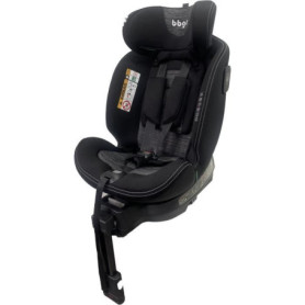 Siège Auto Pivotant BBGO Blissrider - De la Naissance à 12 Ans - I-SIZE Noir et Gris