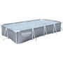 Piscine hors sol tubulaire BESTWAY Steel Pro - Rectangulaire 366 x 201 cm