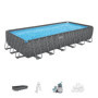 Kit Piscine Hors Sol Rectangulaire BESTWAY APX 365 - 732 x 366 x 132 cm