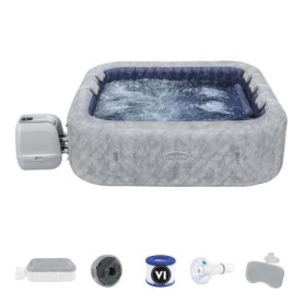 Spa Gonflable Carré Lay-Z-Spa San Francisco - 5 à 7 Places avec Hydrojets