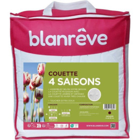 Couette 4 Saisons BLANReVE 140 x 200 cm - Confort Optimal