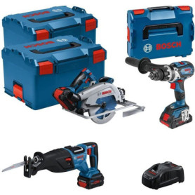 Pack d'outils électroportatifs 18V avec batteries et chargeur - BOSCH