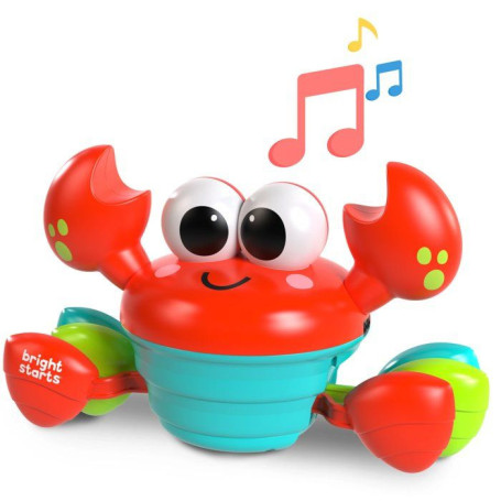 Crabe Musical Rockin' Crawling de Bright Starts - Jouet d'Activité pour Bébé