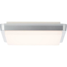 Applique Murale Extérieure LED DEVORA en Plastique Argenté - 12W IP65
