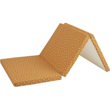 Matelas Pliant de Voyage pour Bébé - 120 x 60 cm - Camel