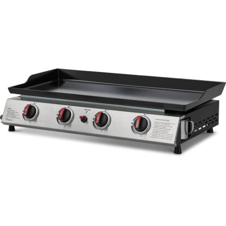 Plancha Gaz COOKINGBOX CALI - 4 Feux Puissants pour Repas Conviviaux