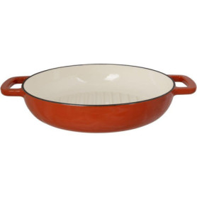Poêle à Griller Fontestic en Fonte Émaillée Ø28 cm - Tous Feux