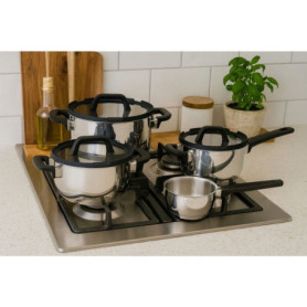 Batterie de Cuisine Inox 7 Pièces - Tous Feux y compris Induction - COSY & TRENDY