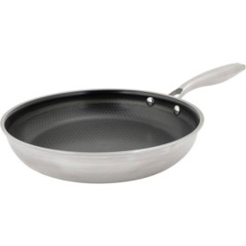 Poêle Sauteuse Hexapro en Acier Inoxydable Ø24 cm - Anti-adhésive