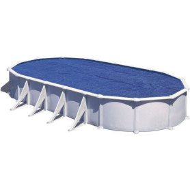 Bâche d'été à bulles GRE pour piscine 8,10 x 4,70 m