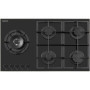 Plaque de cuisson à gaz DAEWOO 5 foyers 90 cm Noir