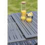 Table de Jardin Floride en Aluminium Gris Anthracite - 10 Places