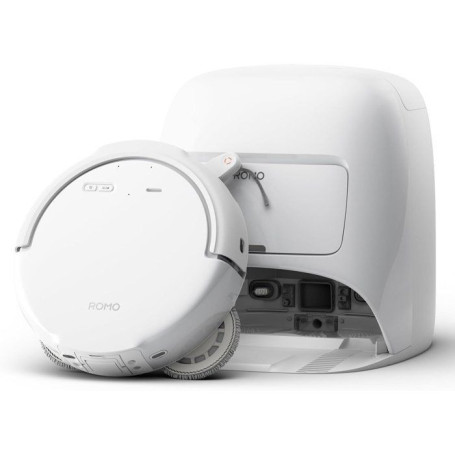 DJI ROMO S - Robot Aspirateur Laveur Intelligent avec Station