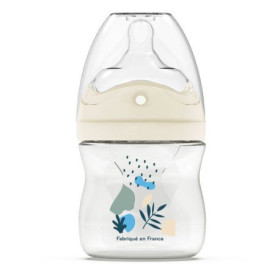 Biberon anti-colique DODIE 150 ml avec tétine biomimétique - Bleu