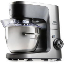 Robot Pâtissier Multifonction DOMO 1200 W 4,5 L - Gris/Noir