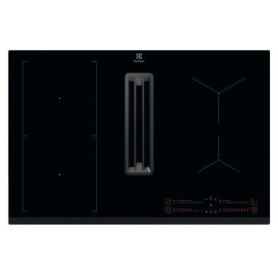 Plaque de cuisson induction aspirante Electrolux 4 foyers 78 x 52 cm